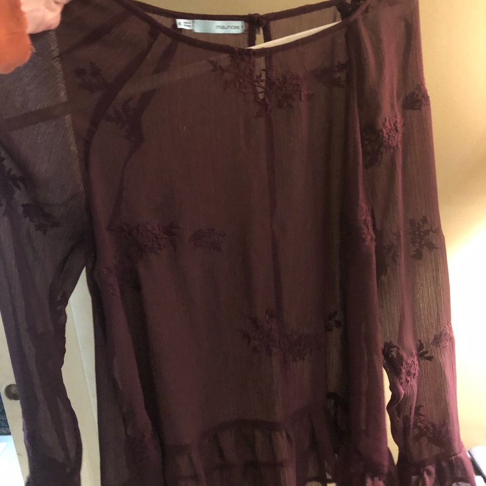 Sheer top